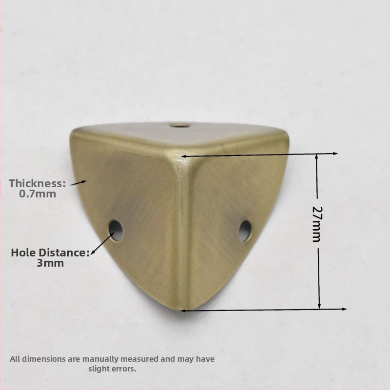 Προστατευτικό γωνίας από λαμαρίνα σιδήρου, ανθεκτικό στη φθορά, αξεσουάρ αποσκευών, Shangyi, άνοιξη 2024