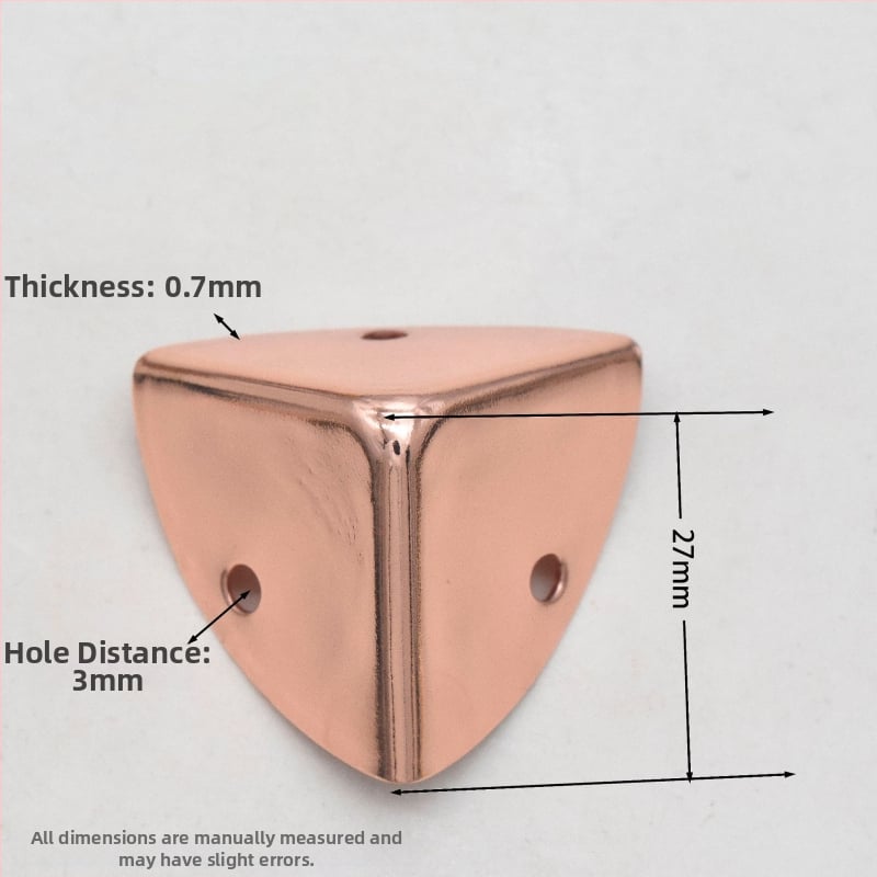 Προστατευτικό γωνίας από λαμαρίνα σιδήρου, ανθεκτικό στη φθορά, αξεσουάρ αποσκευών, Shangyi, άνοιξη 2024