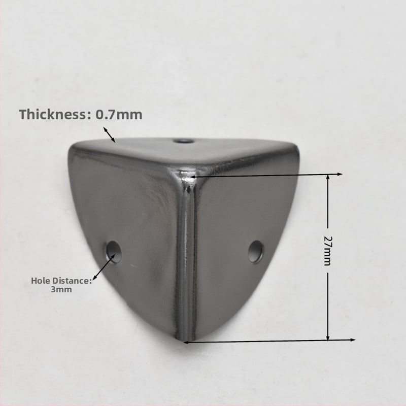 Προστατευτικό γωνίας από λαμαρίνα σιδήρου, ανθεκτικό στη φθορά, αξεσουάρ αποσκευών, Shangyi, άνοιξη 2024