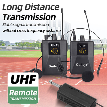 Or-u17 Bežični lavalier mikrofon s klipom na uho i dizajnom za glavu, Bluetooth 5.0, ugrađena baterija 800–1000 mAh, trajanje baterije 8–12 h, frekvencijski odziv 20 Hz–20 kHz