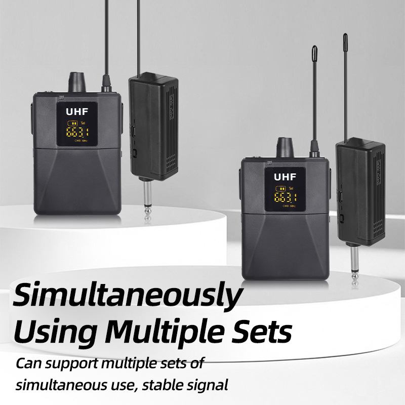 Or-u17 Bežični lavalier mikrofon s klipom na uho i dizajnom za glavu, Bluetooth 5.0, ugrađena baterija 800–1000 mAh, trajanje baterije 8–12 h, frekvencijski odziv 20 Hz–20 kHz