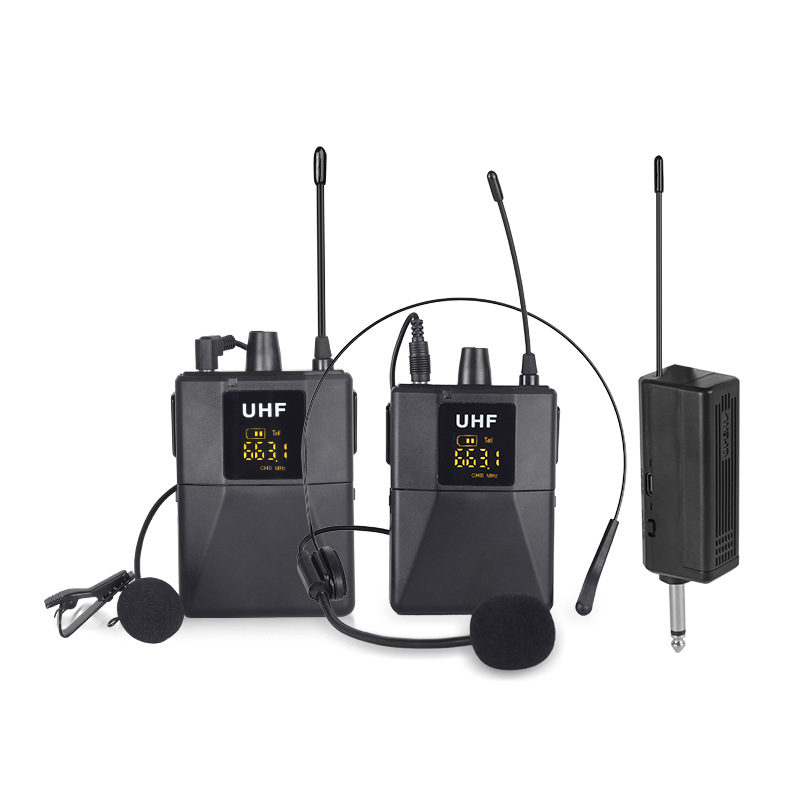 Or-u17 Bežični lavalier mikrofon s klipom na uho i dizajnom za glavu, Bluetooth 5.0, ugrađena baterija 800–1000 mAh, trajanje baterije 8–12 h, frekvencijski odziv 20 Hz–20 kHz