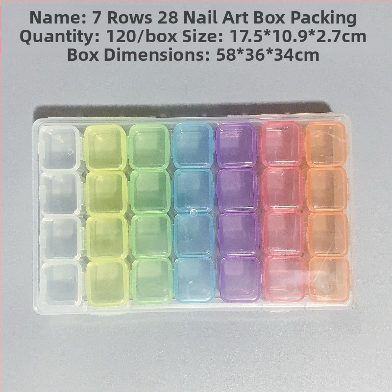 Úložná krabička na šperky a manikúru s 12 priehradkami, priehľadný box s nezávislým mriežkovým dizajnom, multifunkčný