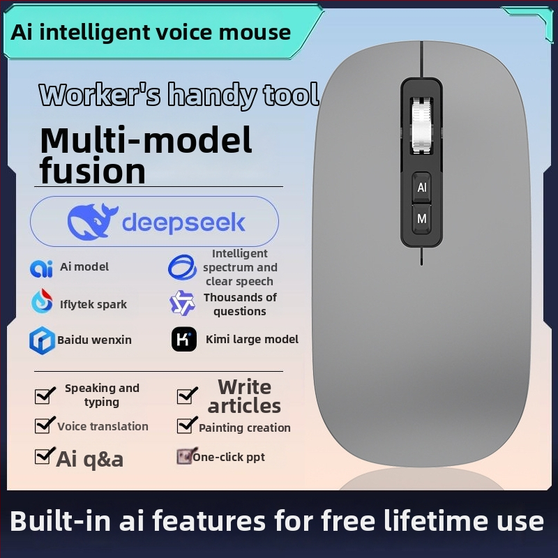 Οπτικό ποντίκι με 2400 DPI, ενσύρματο USB και ασύρματη σύνδεση 2,4 GHz, επαναφορτιζόμενο, εργονομικό