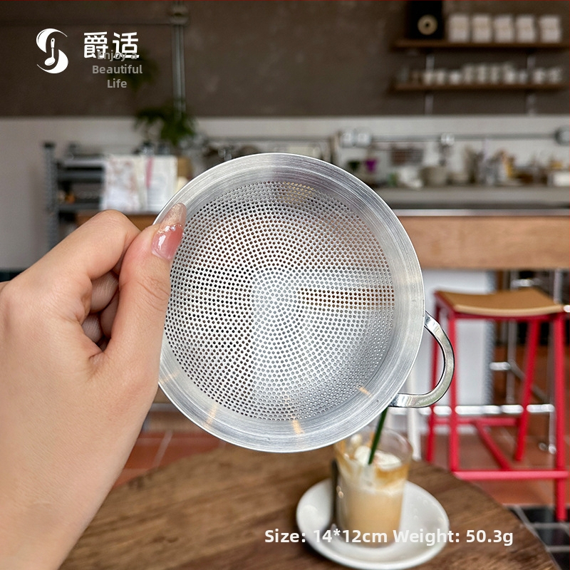 316L rozsdamentes acél — fin hálószita olaj lecsöpögtetésére és liszt átszitálására — Márka Jueshi; Anyag: rozsdamentes acél; Stílus: modern egyszerűség; Feldolgozás és személyre szabás: elérhető