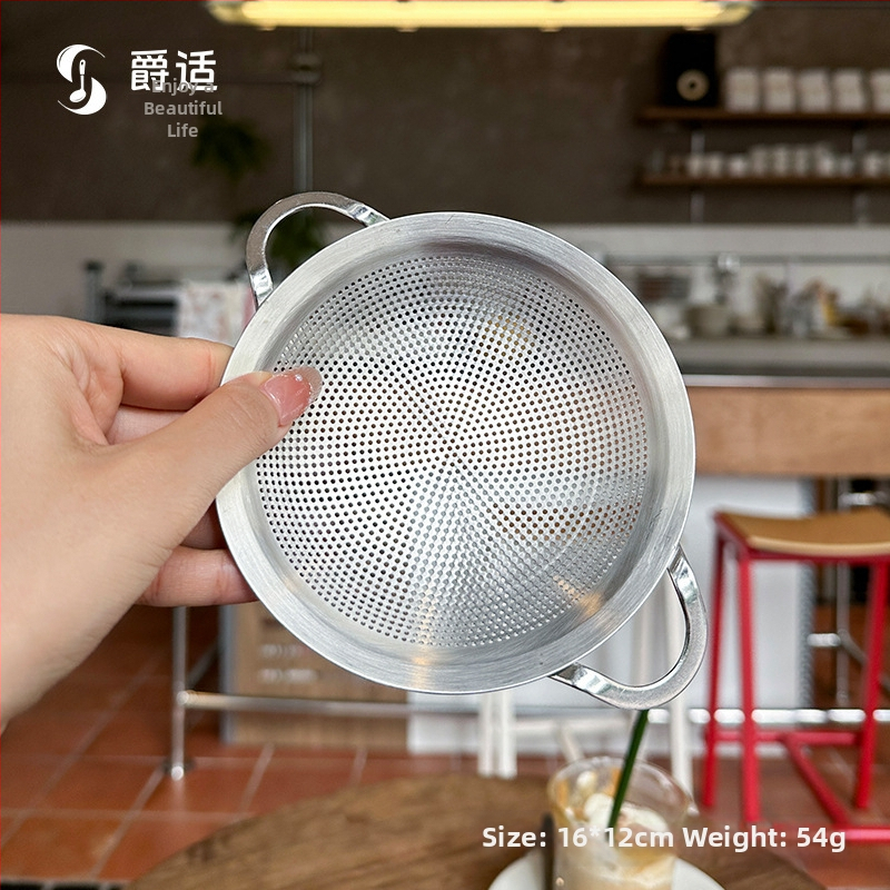 316L rozsdamentes acél — fin hálószita olaj lecsöpögtetésére és liszt átszitálására — Márka Jueshi; Anyag: rozsdamentes acél; Stílus: modern egyszerűség; Feldolgozás és személyre szabás: elérhető