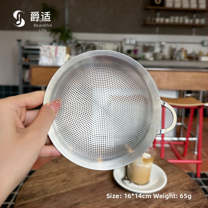 316L rozsdamentes acél — fin hálószita olaj lecsöpögtetésére és liszt átszitálására — Márka Jueshi; Anyag: rozsdamentes acél; Stílus: modern egyszerűség; Feldolgozás és személyre szabás: elérhető