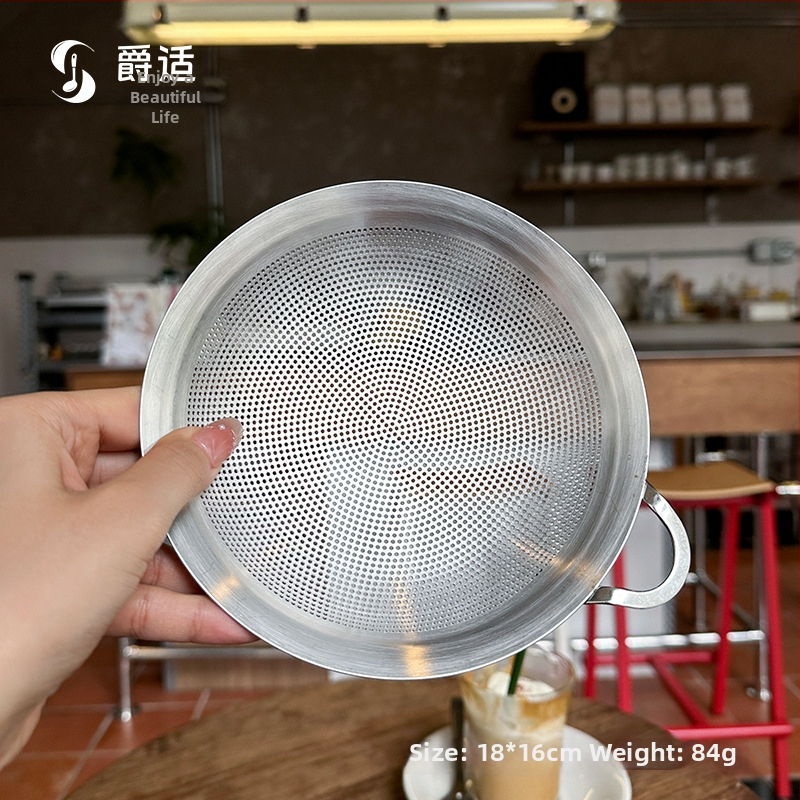 316L rozsdamentes acél — fin hálószita olaj lecsöpögtetésére és liszt átszitálására — Márka Jueshi; Anyag: rozsdamentes acél; Stílus: modern egyszerűség; Feldolgozás és személyre szabás: elérhető