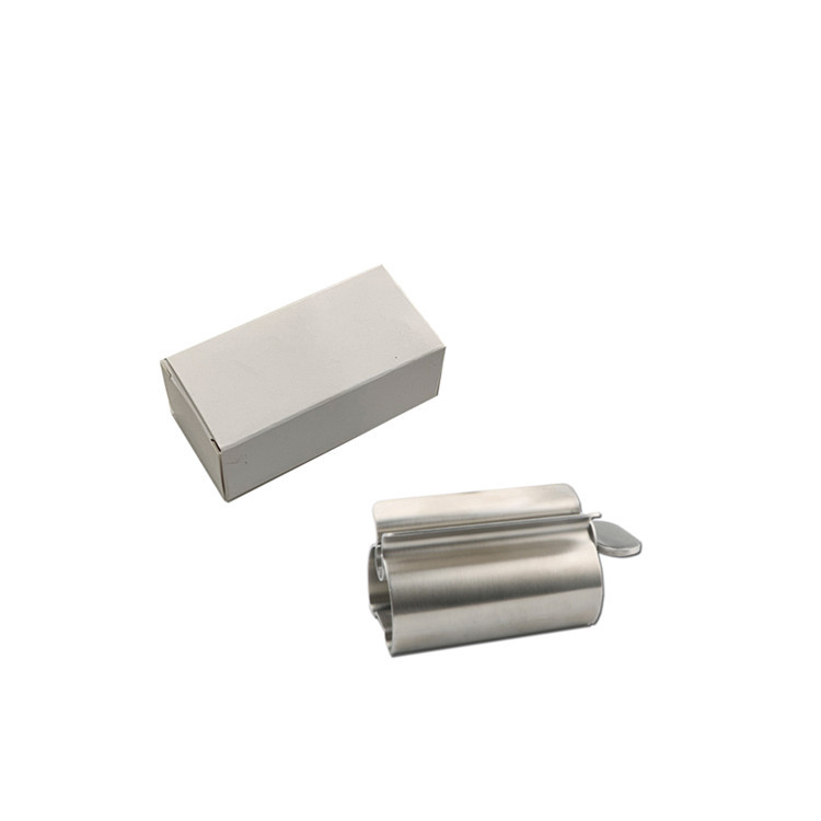 Изстисквачка за паста за зъби от 304 неръждаема стомана, монтирана на стена без пробиване, държач за четки за зъби