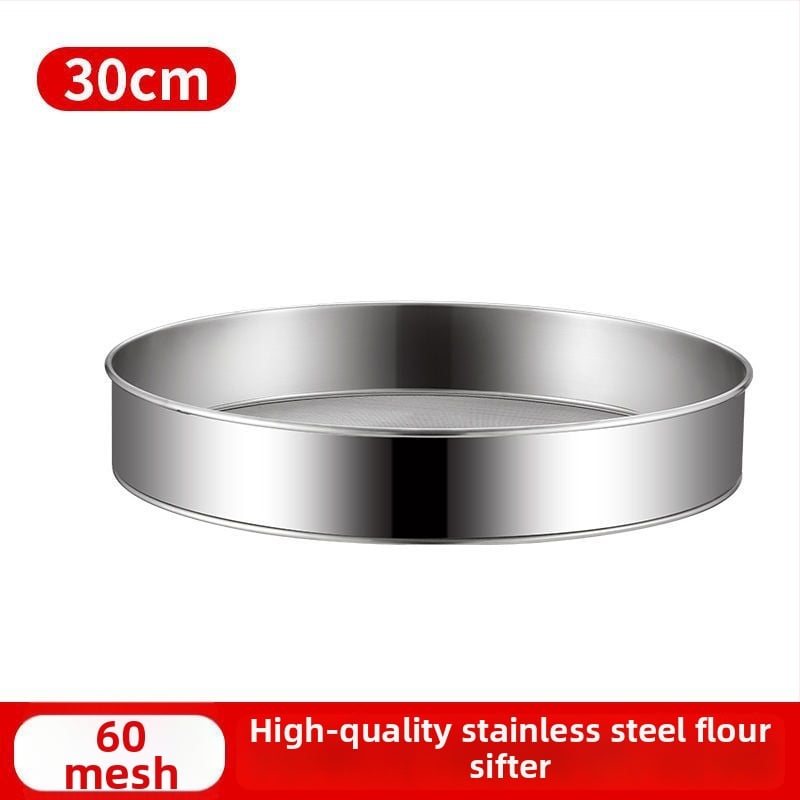 Sitno sito za brašno od 304 nehrđajućeg čelika, ručno, ultrafino sito