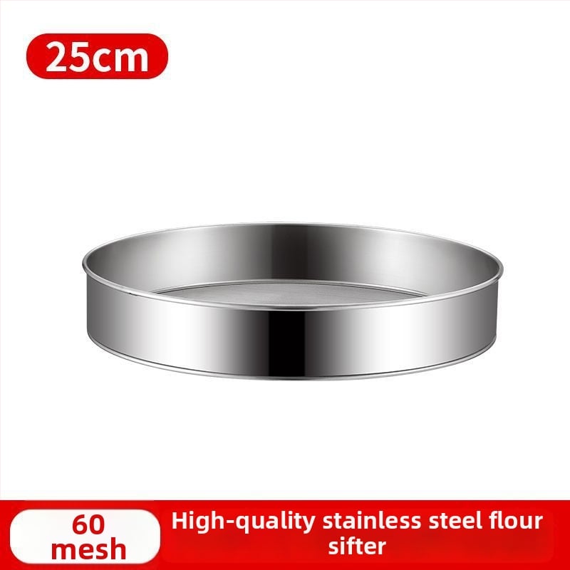 Sitno sito za brašno od 304 nehrđajućeg čelika, ručno, ultrafino sito