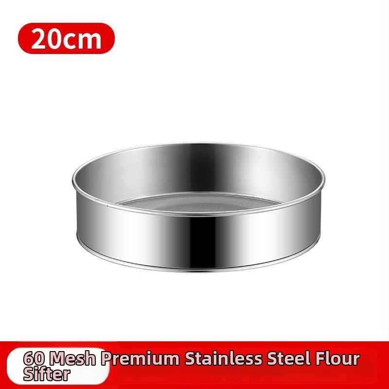 Sitno sito za brašno od 304 nehrđajućeg čelika, ručno, ultrafino sito
