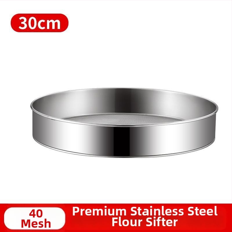 Sitno sito za brašno od 304 nehrđajućeg čelika, ručno, ultrafino sito