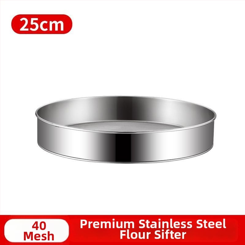 Sitno sito za brašno od 304 nehrđajućeg čelika, ručno, ultrafino sito