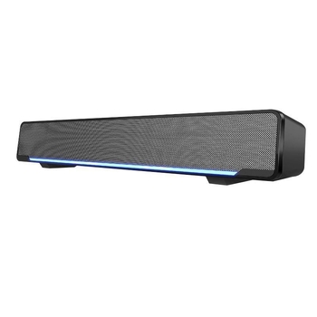 Επιτραπέζια ηχεία υπολογιστή με USB και Bluetooth, ενσωματωμένο μικρόφωνο και ενσωματωμένο υπογούφερ, ήχος 2.0