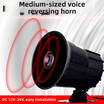 Vysoko tónový reproduktor cúvací klaksón – model Reversing horn, bez prispôsobenia