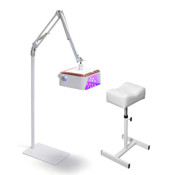 IKSBEAUTY NLS19 54W punjiva lampa za nokte – set s nosačem za stopala i stativom, profesionalna lampa za manikuru i pedikuru