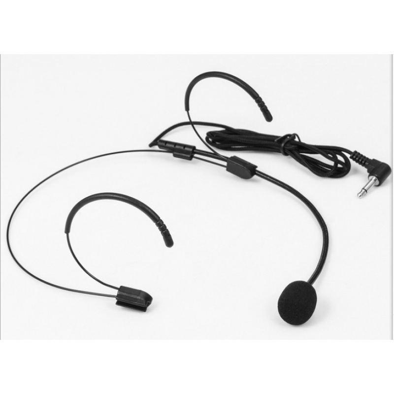 Microfon headset pentru cosplay - Model Q2, fără fir, omnidirecțional, cu bobină în mișcare, fără baterie