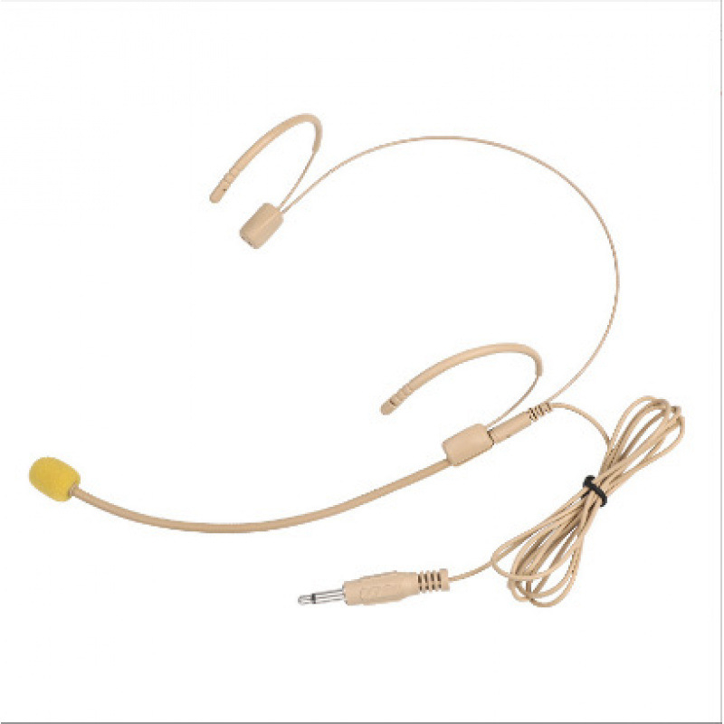 Microfon headset pentru cosplay - Model Q2, fără fir, omnidirecțional, cu bobină în mișcare, fără baterie