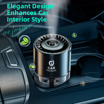 Auto aromatický difúzer a čistič vzduchu, sklo + kov, model Jdzx-interstellar plug-in, hmotnosť 0,5 kg