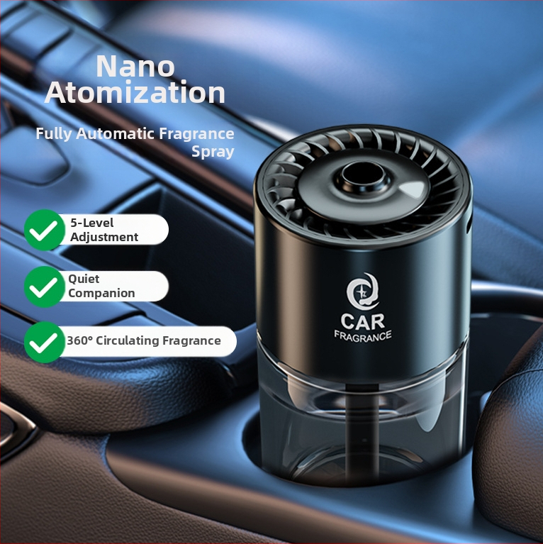 Auto aromatický difúzer a čistič vzduchu, sklo + kov, model Jdzx-interstellar plug-in, hmotnosť 0,5 kg