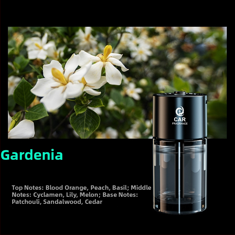 Auto aromatický difúzer a čistič vzduchu, sklo + kov, model Jdzx-interstellar plug-in, hmotnosť 0,5 kg