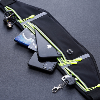 Sportska pojasna torbica, poliester, muški, za zimske sportove na ledu i snijegu