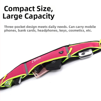 Sportska pojasna torbica, poliester, muški, za zimske sportove na ledu i snijegu