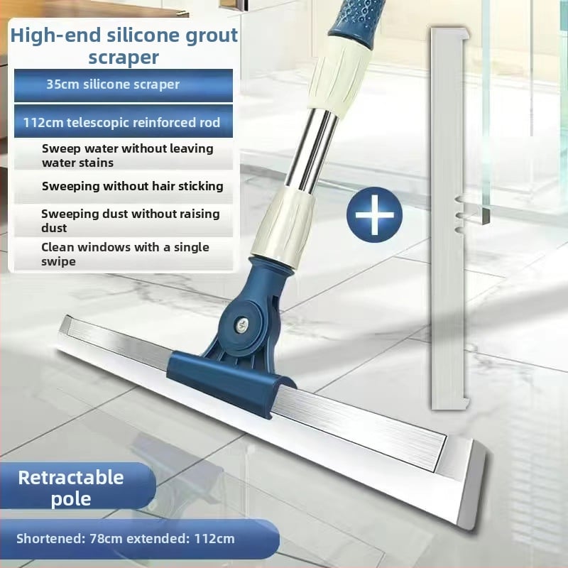 Скребка за стъкло в банята с моп - пластмасова, марка Zhongchun, пусната през 2022 г., 1 кг