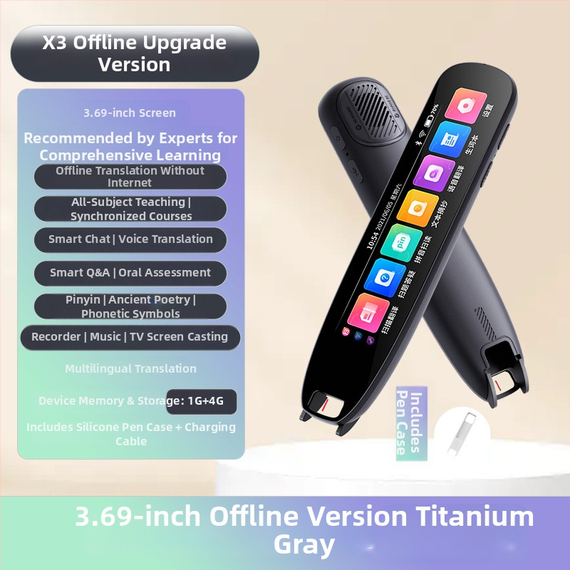 Tuobu TOPI X12C pero za čitanje – ABS, punjiva litijska baterija, uređaj za čitanje