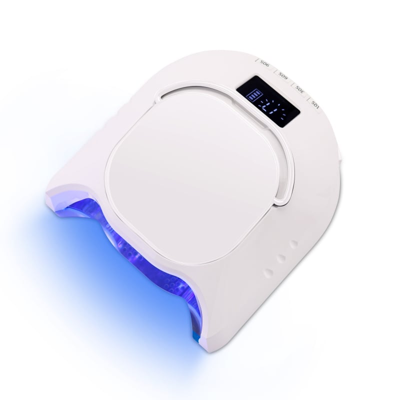 SN491 körömlámpa — 86W magas teljesítmény, vezeték nélküli újratölthető, hordozható, intelligens érzékelő