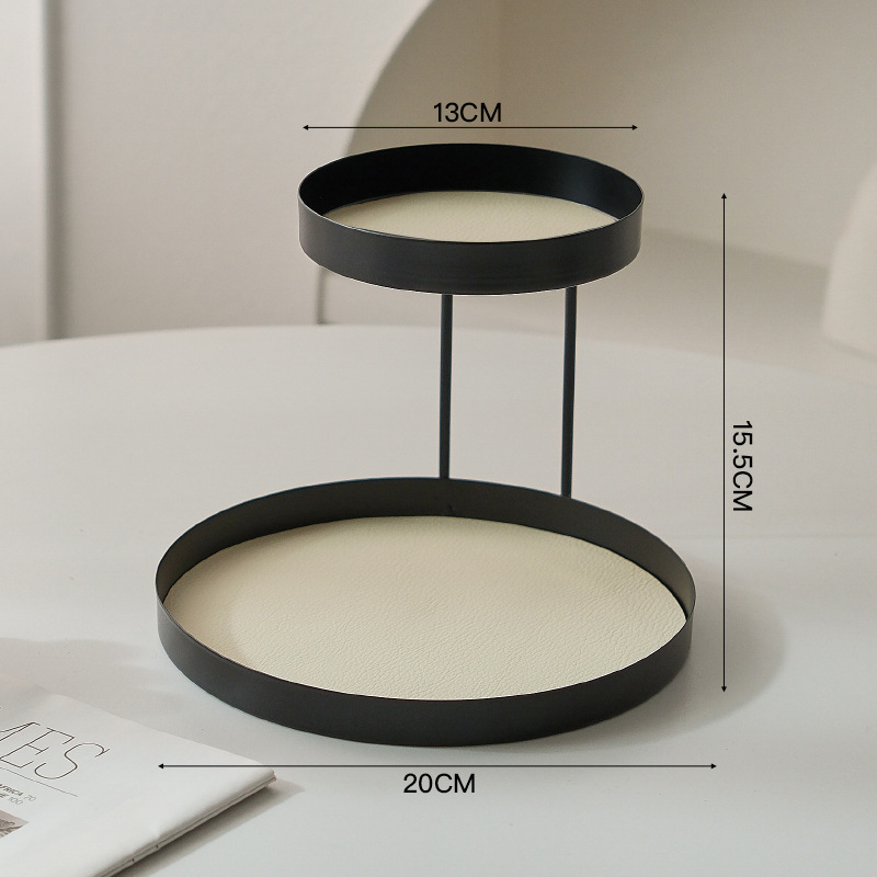 Željezna stolna kutija za pohranu, nordijski stil, model 2410A, kapacitet 2 L
