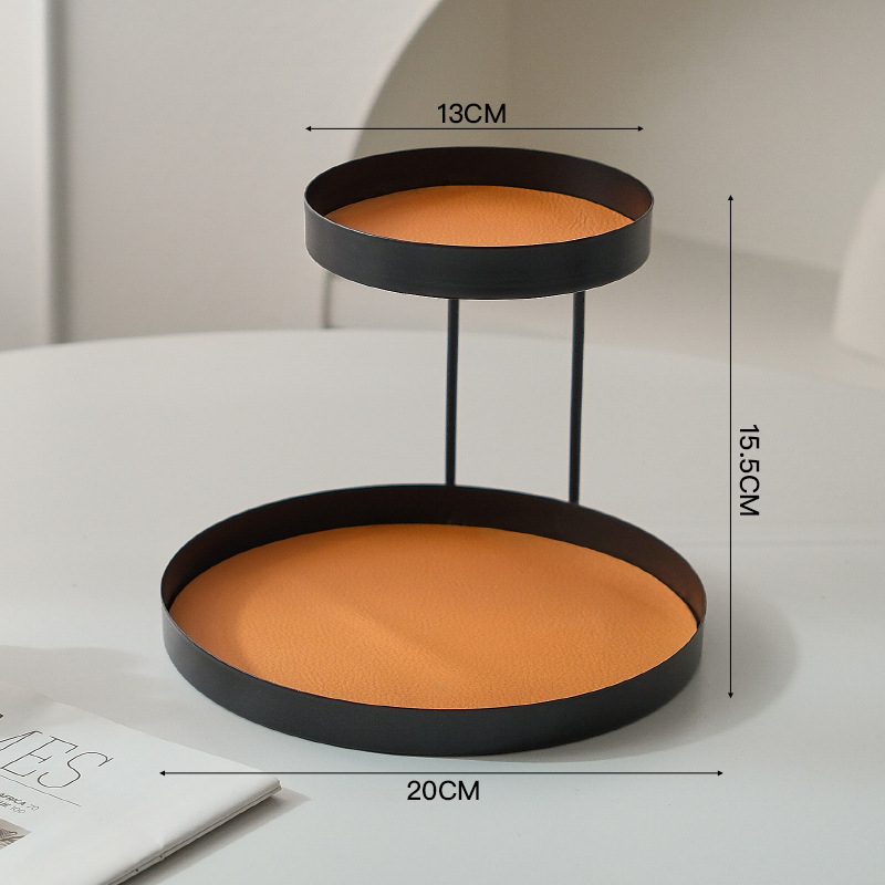 Željezna stolna kutija za pohranu, nordijski stil, model 2410A, kapacitet 2 L