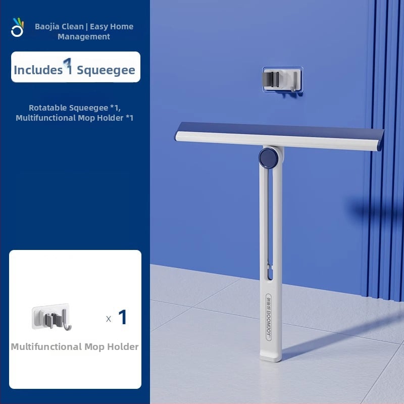 Baojiajie стъклопочиствателен инструмент, пластмасов корпус, едностранно избърсване, домашна употреба, ръчна работа