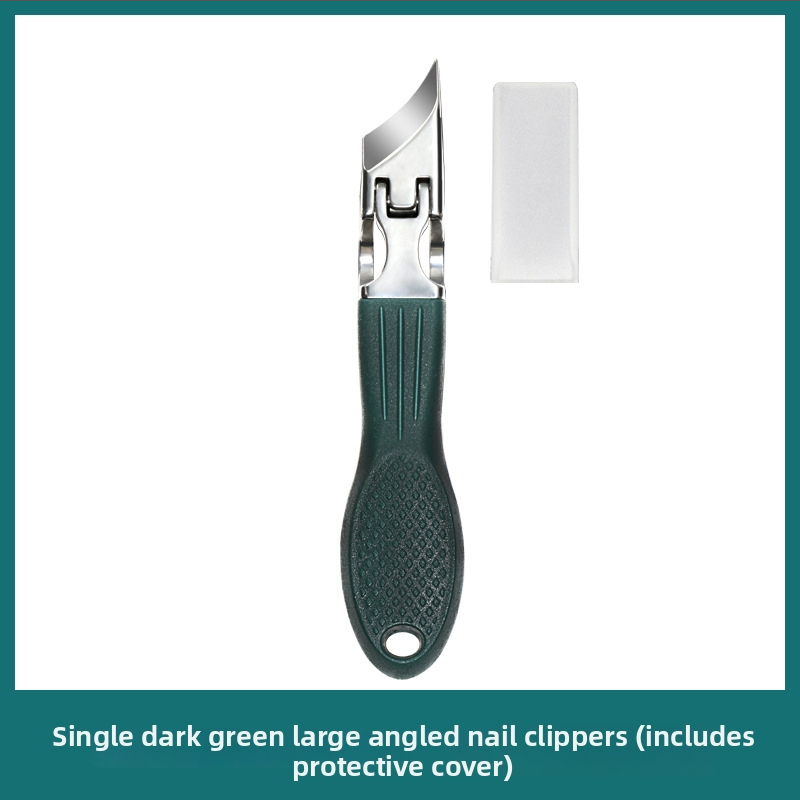 Φορητός κόπτης νυχιών από ανοξείδωτο χάλυβα με κεκλιμένο και μυτερό στόμιο