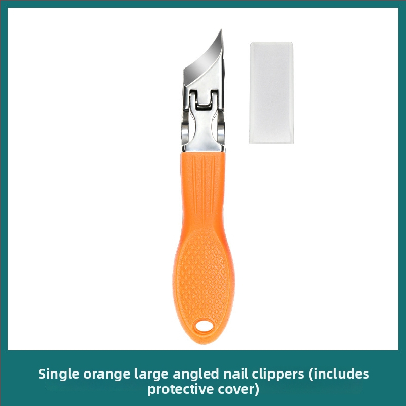 Φορητός κόπτης νυχιών από ανοξείδωτο χάλυβα με κεκλιμένο και μυτερό στόμιο