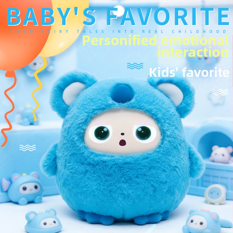 AI dialógový plyšový medvedík s Bean Bag – interaktívna spoločnícka hračka s Bluetooth a Wi‑Fi