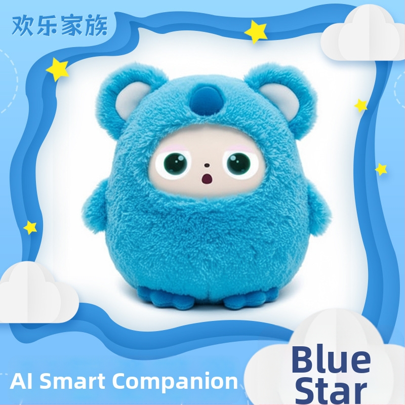 AI dialógový plyšový medvedík s Bean Bag – interaktívna spoločnícka hračka s Bluetooth a Wi‑Fi