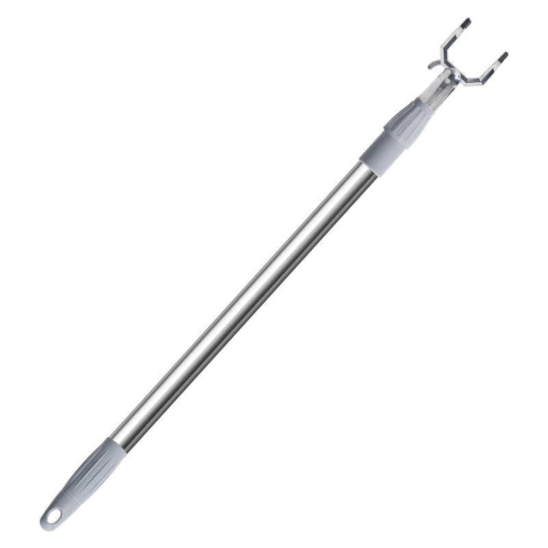 Rozsdamentes acél kihúzható ruhaszárító rúd – egyrészes kar, vastag kivitelezés, erkélyhez