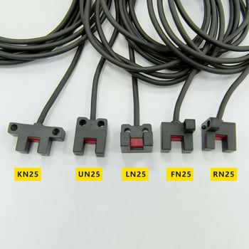 Lipu NE-KN25 slot-típusú optikai kapcsoló érzékelő infravörös sonda – gyors reagálás, PM-K25 helyettesítés