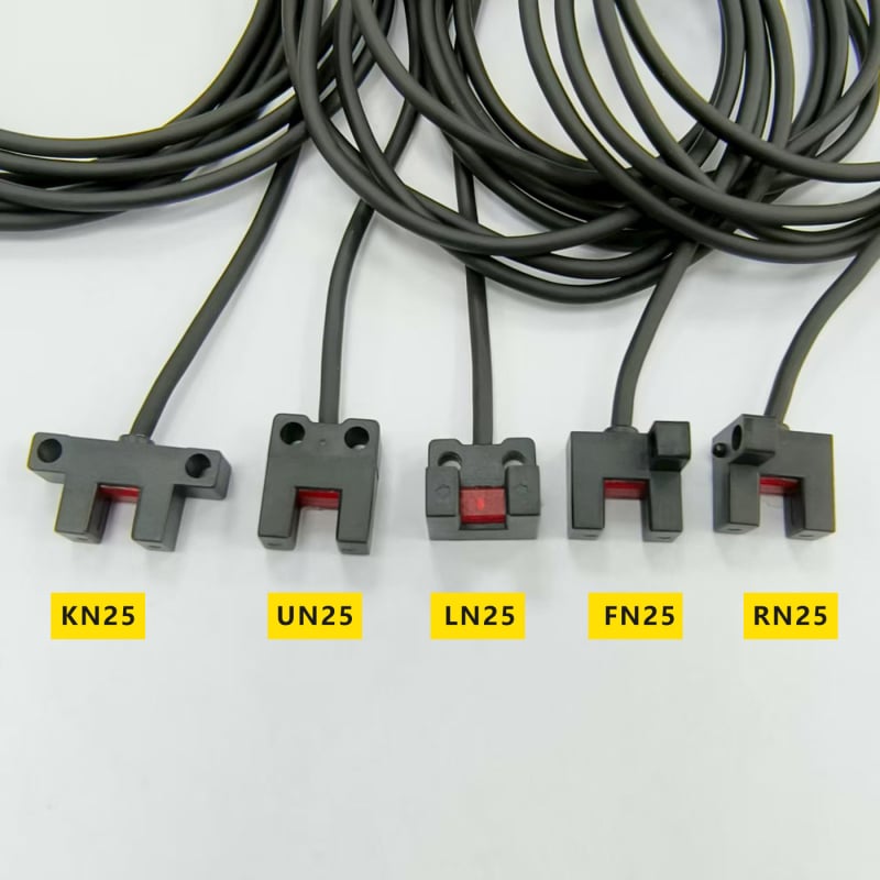 Lipu NE-KN25 slot-típusú optikai kapcsoló érzékelő infravörös sonda – gyors reagálás, PM-K25 helyettesítés
