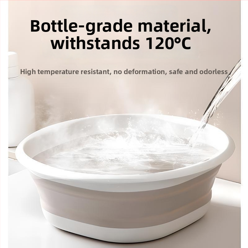 Összecsukható mosómedence – Hordozható, Többfunkciós otthonra, Kollégiumokba, Utazásokhoz, Baba ruháinak mosására