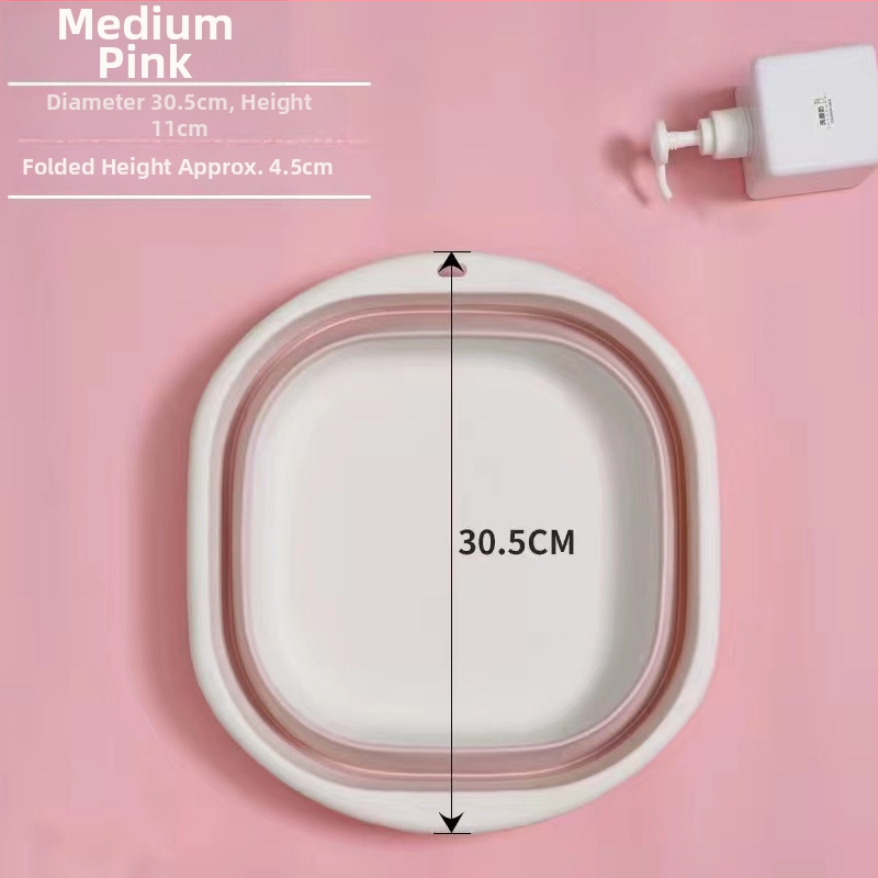 Összecsukható mosómedence – Hordozható, Többfunkciós otthonra, Kollégiumokba, Utazásokhoz, Baba ruháinak mosására