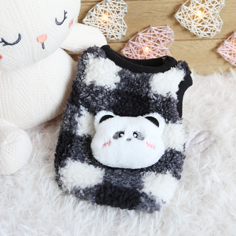 Petstyle crtani zimski prsluk za kućne ljubimce - tkanina, odjeća za pse i mačke