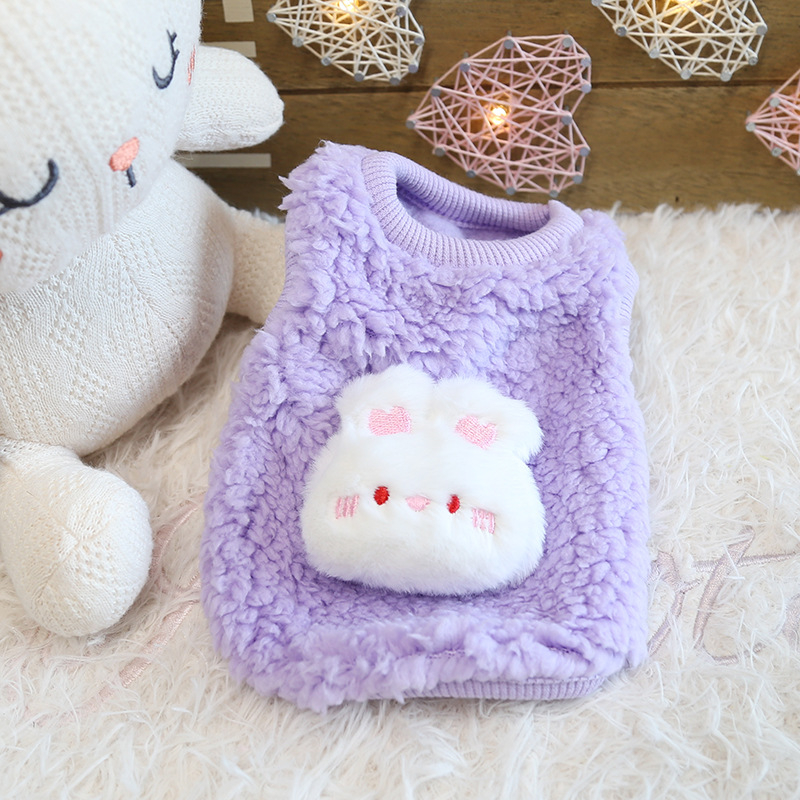 Petstyle crtani zimski prsluk za kućne ljubimce - tkanina, odjeća za pse i mačke