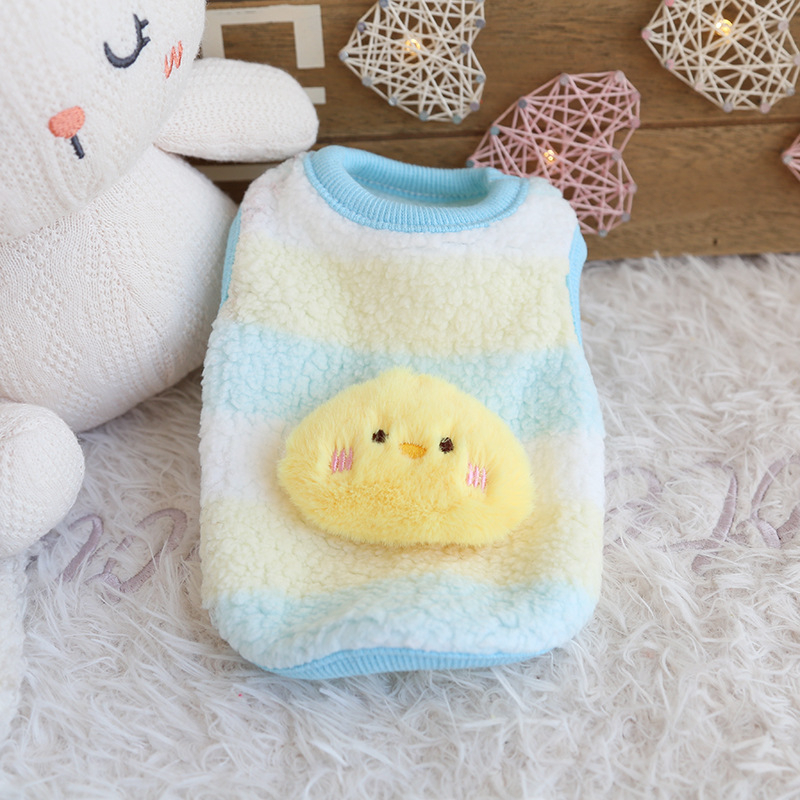 Petstyle crtani zimski prsluk za kućne ljubimce - tkanina, odjeća za pse i mačke