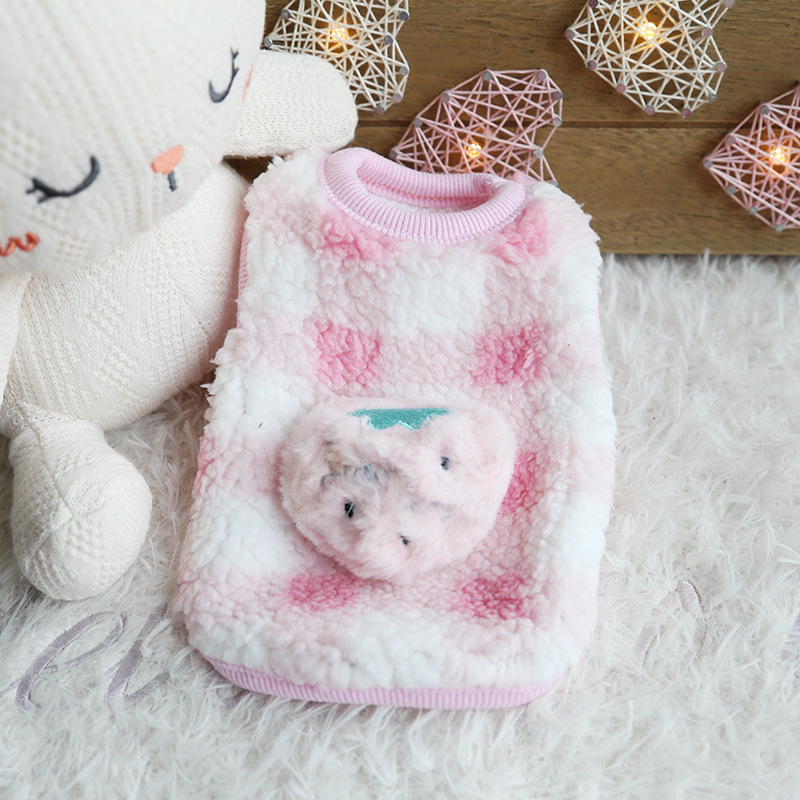 Petstyle crtani zimski prsluk za kućne ljubimce - tkanina, odjeća za pse i mačke