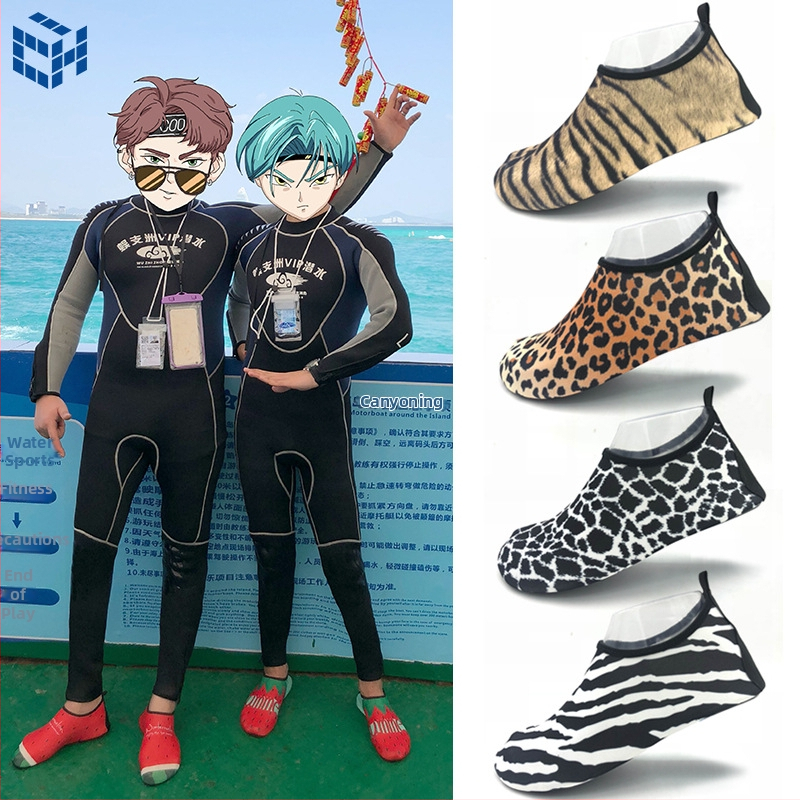 Unisex υποβρύχια παπούτσια για κολύμβηση και βόλτες στην παραλία, αντιολισθητικά, χαμηλού ύψους, επένδυση από μικροϊνες, EVA μεσαία σόλα, TPR εξωτερική σόλα