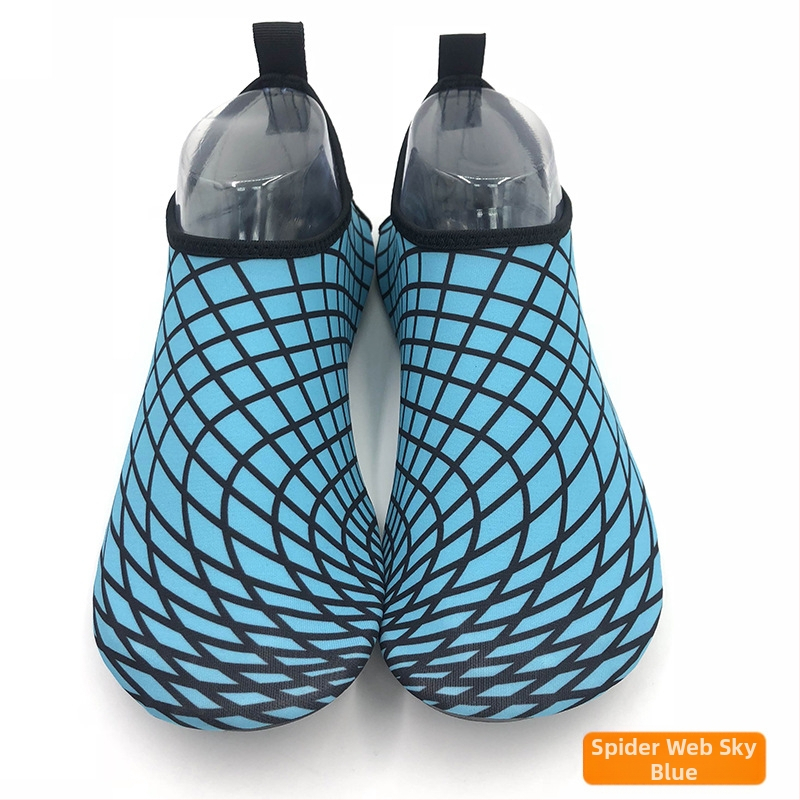 Unisex υποβρύχια παπούτσια για κολύμβηση και βόλτες στην παραλία, αντιολισθητικά, χαμηλού ύψους, επένδυση από μικροϊνες, EVA μεσαία σόλα, TPR εξωτερική σόλα