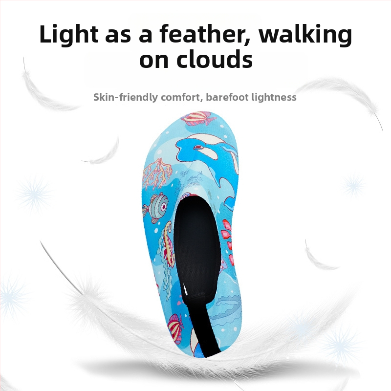 Παιδικά παπούτσια νερού για ποτάμι – αδιάβροτα, χαμηλό επάνω μέρος, σόλα από καουτσούκ, βάση τένοντα βοείου